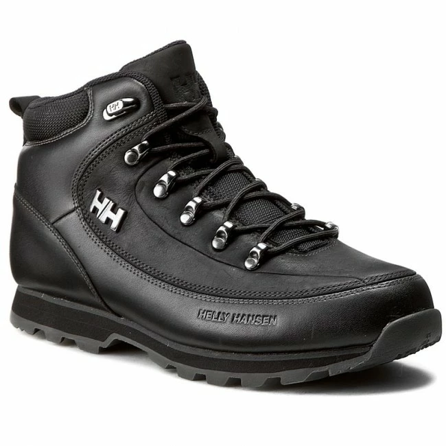 Trekker Boots HELLY HANSEN - The Forester 105-13.996 Jet Black/Dark Shadow Black