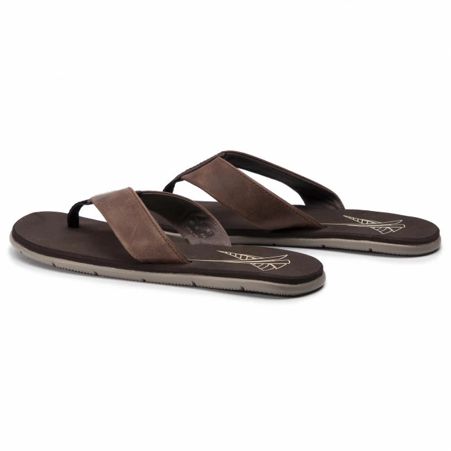 Flip-flops Slides HELLY HANSEN - Seasand Leather Sandal 11495 713 Espresso/Fallen Rock/Castle Wall Brown - Image 3