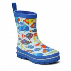 Wellingtons HELLY HANSEN - Jk Splash Print 11673 538-7 24 Sonic Blue Colourful, Blue