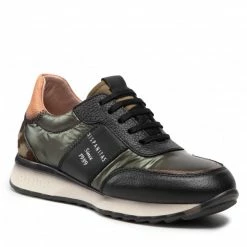 Sneakers Trainers HISPANITAS - Kate-I22 HI222209 Black/Olive Green