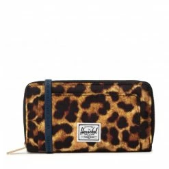 Women's Wallets Large Women's Wallet HERSCHEL - Thomas 10769-05650 Leoprad Black Brown