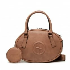 Classic Handbag HISPANITAS - BI222127 Almond Brown