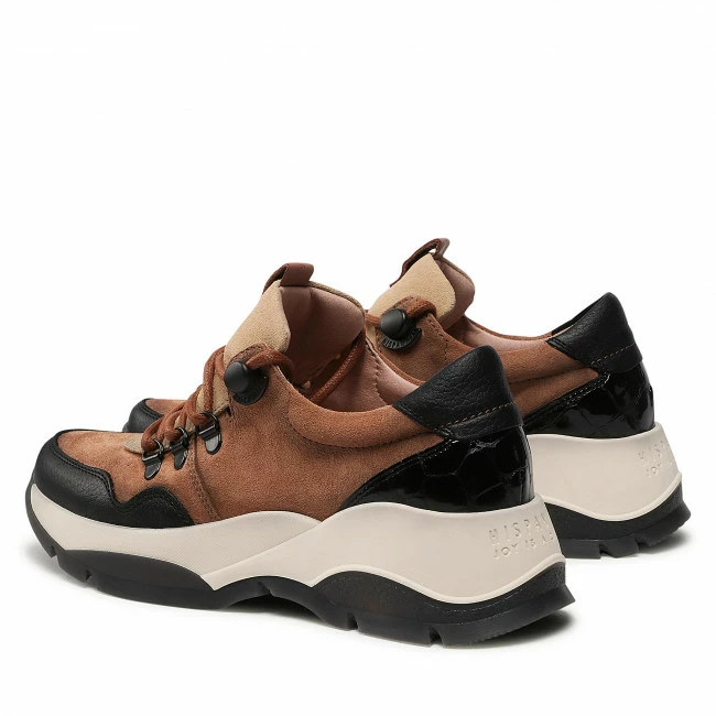 Sneakers Trainers HISPANITAS - Andes HI222289 Almond Brown - Image 3