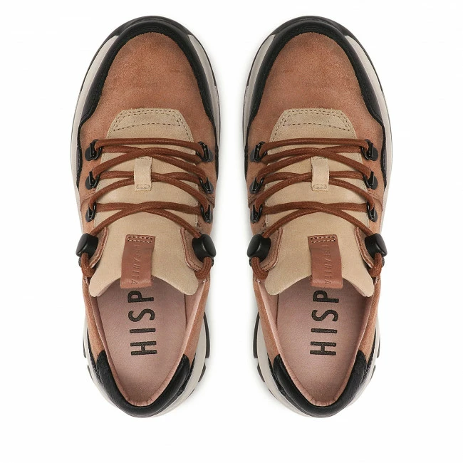 Sneakers Trainers HISPANITAS - Andes HI222289 Almond Brown - Image 5