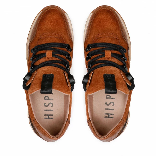 Sneakers Trainers HISPANITAS - Andes HI222289 Cuero Brown - Image 5