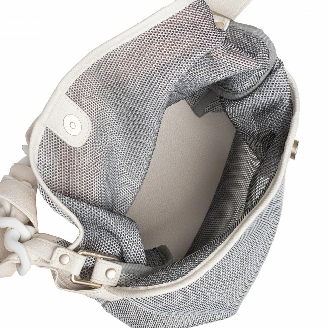 Classic Handbag HISPANITAS - BV221708 White White - Image 6