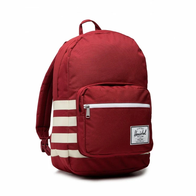 Sports Bags And Backpacks Backpack HERSCHEL - Pop Quiz 10011-04913 Rhubarb/Birch Stripe Dark Red - Image 2