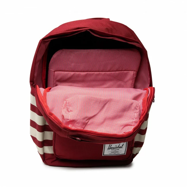 Sports Bags And Backpacks Backpack HERSCHEL - Pop Quiz 10011-04913 Rhubarb/Birch Stripe Dark Red - Image 6