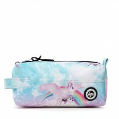 Accessories Pencil Case HYPE - Unicorn Skies BTS21108 Multi Colourful, Blue