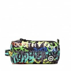 Accessories Pencil Case HYPE - Graffiti Logo BTS21137 Multi Colourful, Green