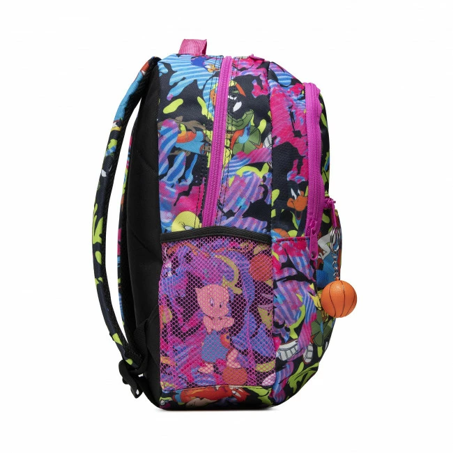 Notebook Bags And Backpacks Backpack HYPE - HYPE X SPACE JAM Fluro Toon Squad Camo SJNLAO-048 Black/Pink Colourful, Pink - Image 4