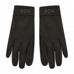 Knitted Gloves Men's Gloves HELLY HANSEN - Fleece Touch 67332 Black 990 Black
